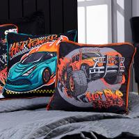 Kit Cobre Leito Speed Car Dupla Face Queen 07 Peças - 2