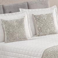 Pezeira Queen Jacquard Rústico Corinto 5 Peças Caqui - 3