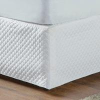 Saia Box Casal Basic Matelada Branco - 1