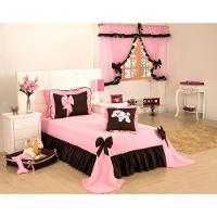 Colcha Cobre Leito Meg Solteiro 03 Pçs