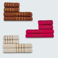 Jogo De Toalhas 12 Peças Coleção Dubai 100% Algodão Mr+rs+bg - 1