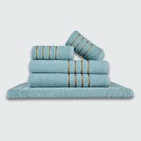 Jogo De Toalhas 10Pçs Coleção Dubai 100% Algodão Verde+Verde - 2