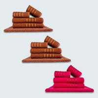 Jogo De Toalhas 15 Pçs Coleção Dubai 100% Algodão Mr+mr+rs - 1