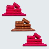 Jogo De Toalhas 15 Pçs Coleção Dubai 100% Algodão Rs+mr+rs - 1