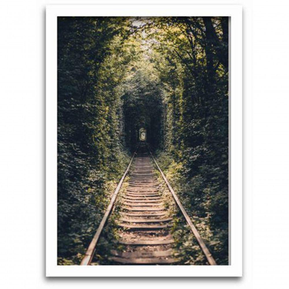 Conjunto Quadros Decorativos 2 peças MDF 20x30 Trem bala - 6