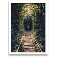 Conjunto Quadros Decorativos 2 peças MDF 20x30 Trem bala - 6