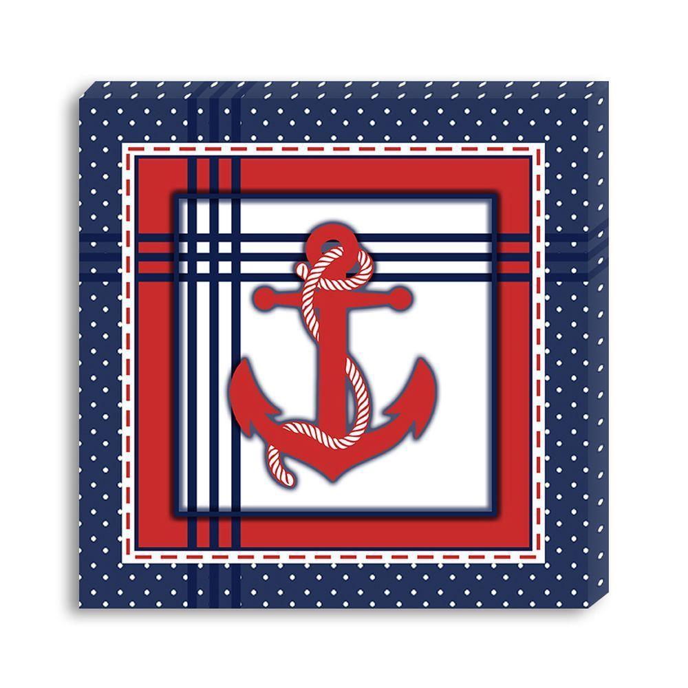 Conjunto Kit Com 3 Quadros Náuticos Decorativos Linha Náutica Marinheiro Mar 6 - 5