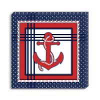 Conjunto Kit Com 3 Quadros Náuticos Decorativos Linha Náutica Marinheiro Mar 6 - 5