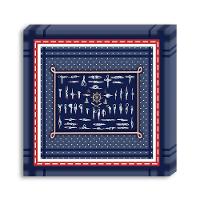 Conjunto Kit Com 3 Quadros Náuticos Decorativos Linha Náutica Marinheiro Mar 6 - 6