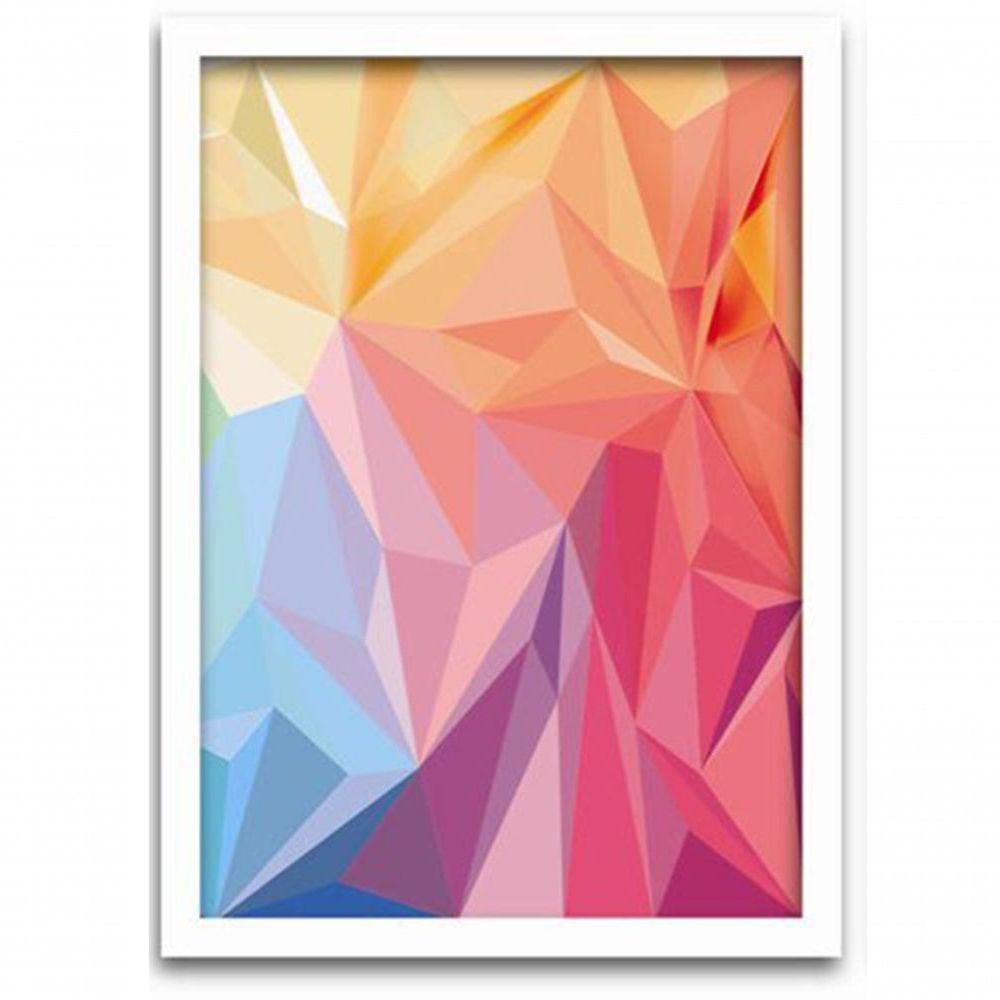 Conjunto Quadros Decorativos 3 peças MDF 30x45 Frases Formas - 6