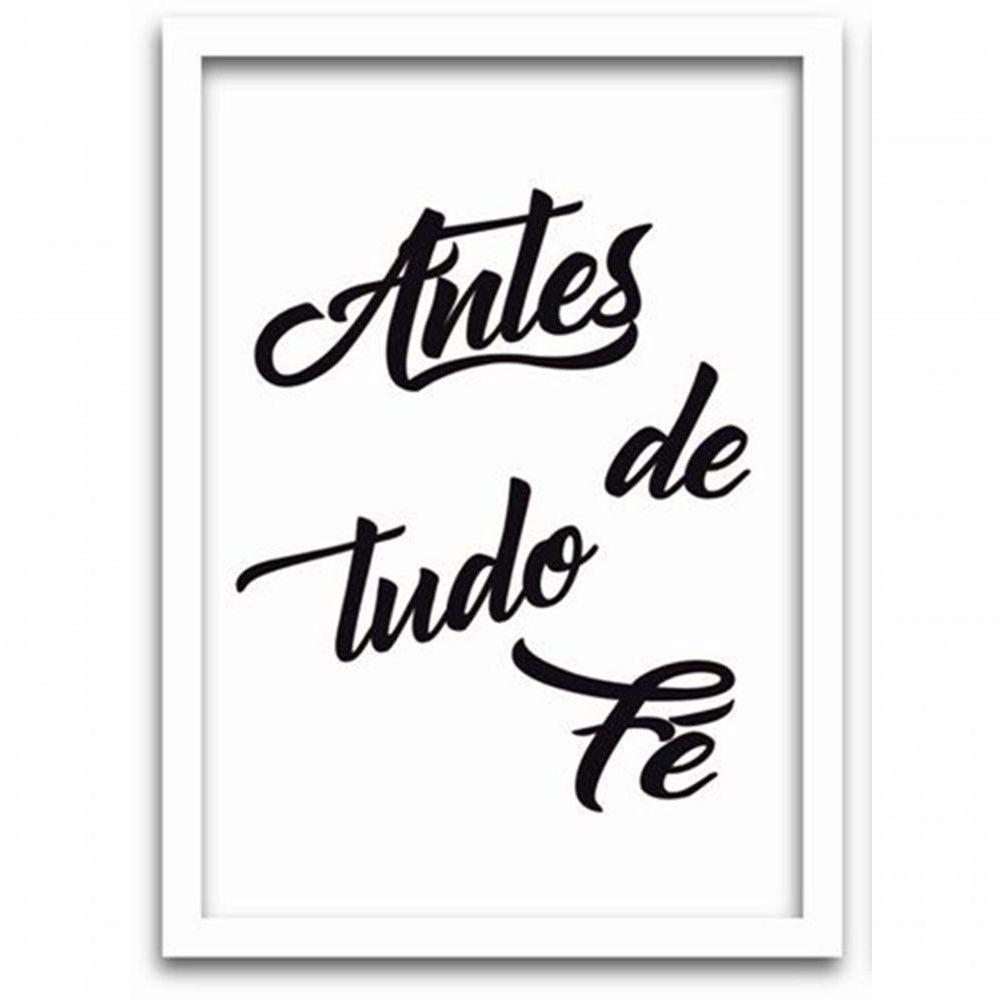 Conjunto Quadros Decorativos 3 peças MDF 30x45 Frases Formas - 7