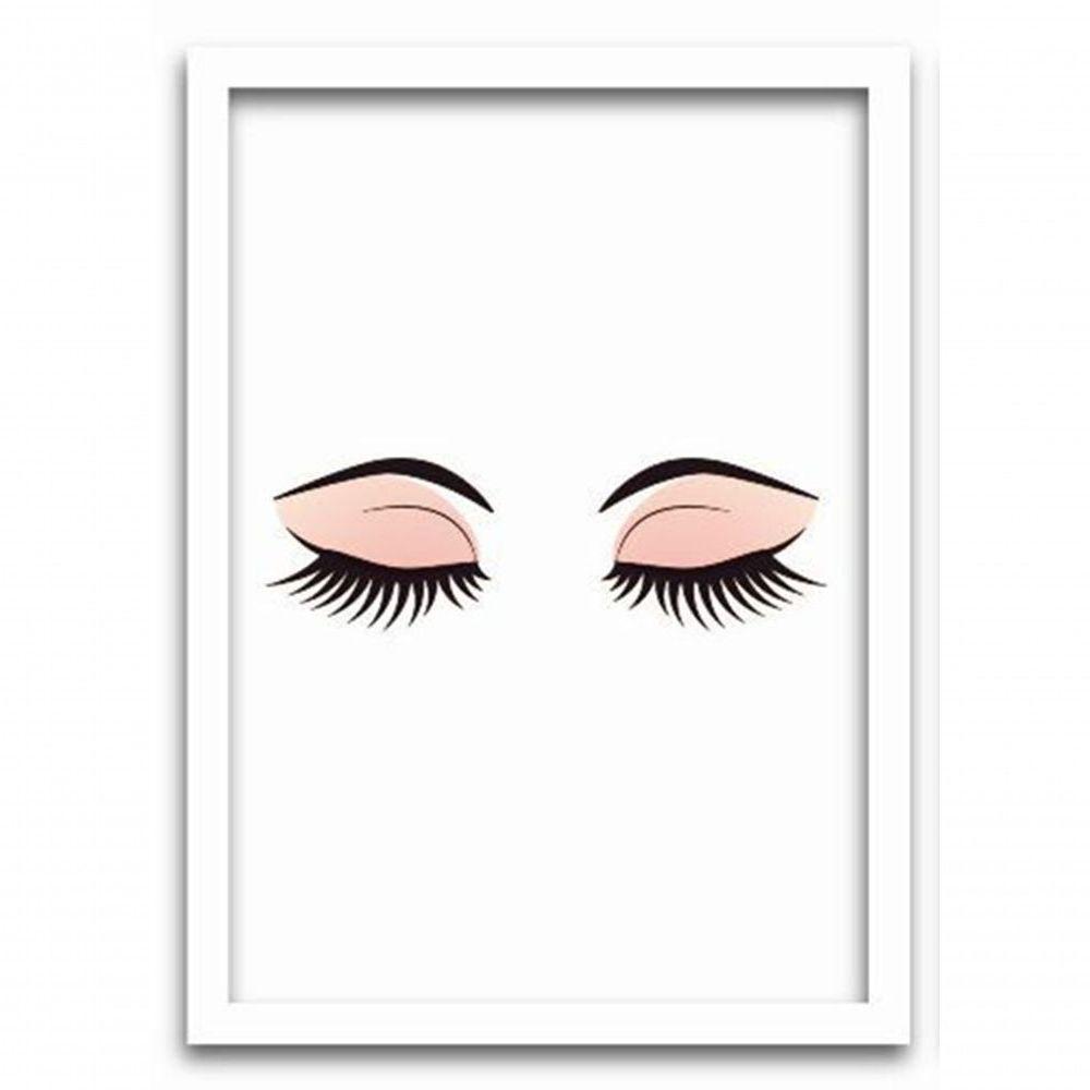 Conjunto Quadros Decorativos 3 peças MDF 20x30 Makeup - 7