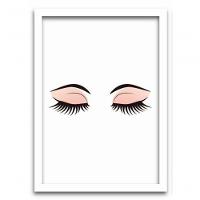 Conjunto Quadros Decorativos 3 peças MDF 20x30 Makeup - 7