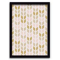 Conjunto Quadros Decorativos 3 pçs 20x30 Formas Geométricas