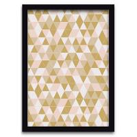 Conjunto Quadros Decorativos 3 pçs 20x30 Formas Geométricas - 8