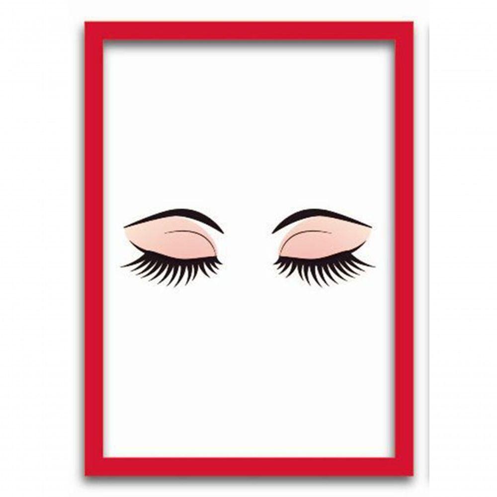 Conjunto Quadros Decorativos 3 peças MDF 20x30 Makeup - 7