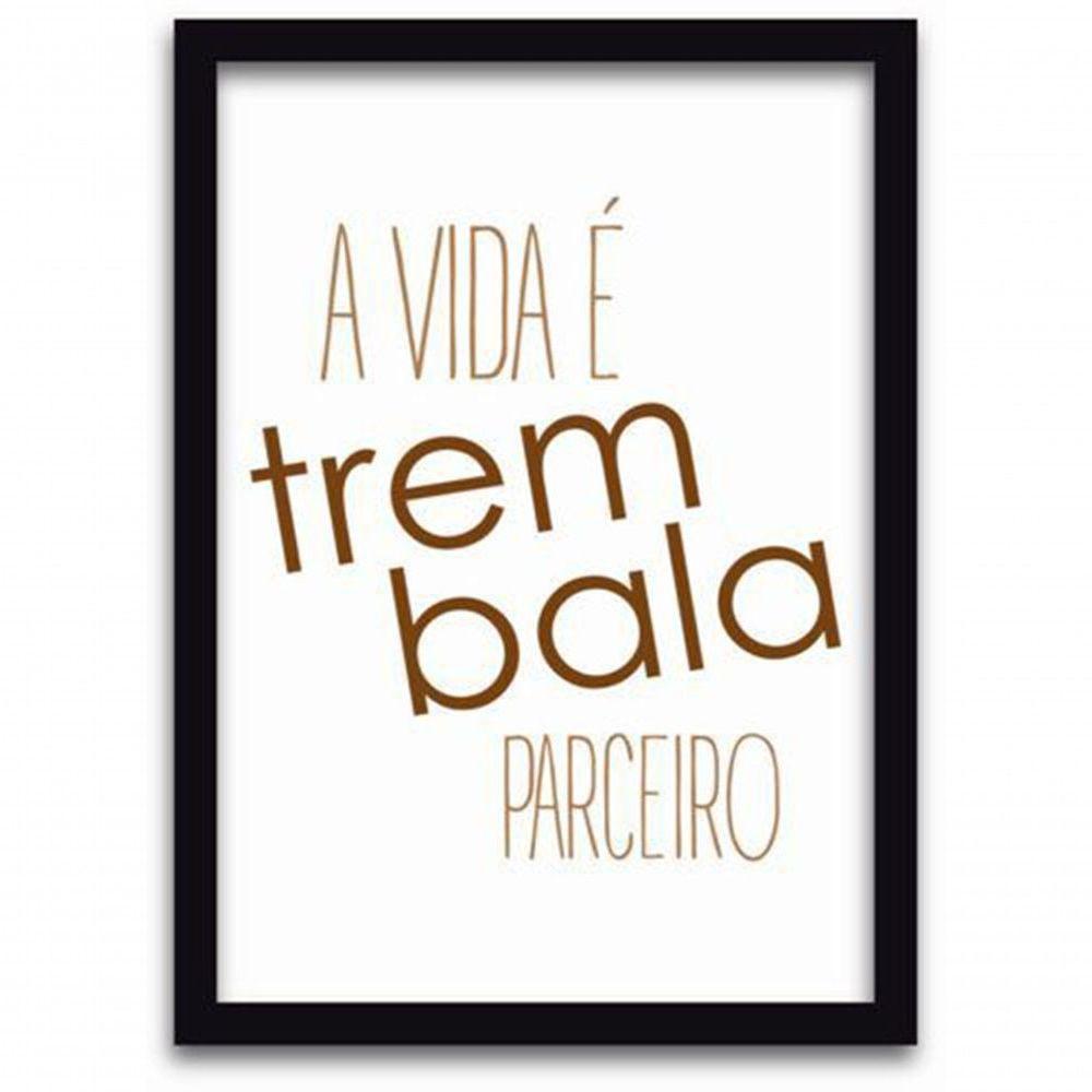 Conjunto Quadros Decorativos 2 peças MDF 20x30 Trem bala - 5