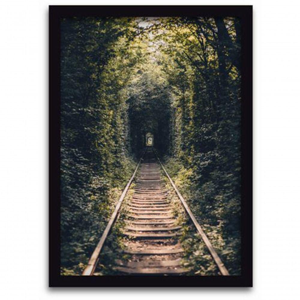 Conjunto Quadros Decorativos 2 peças MDF 20x30 Trem bala - 6