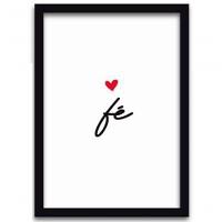 Conjunto Quadros Decorativos 4 peças MDF 20x30 Gratidão e Fé - 7