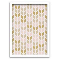 Conjunto Quadros Decorativos 3 pçs 20x30 Formas Geométricas