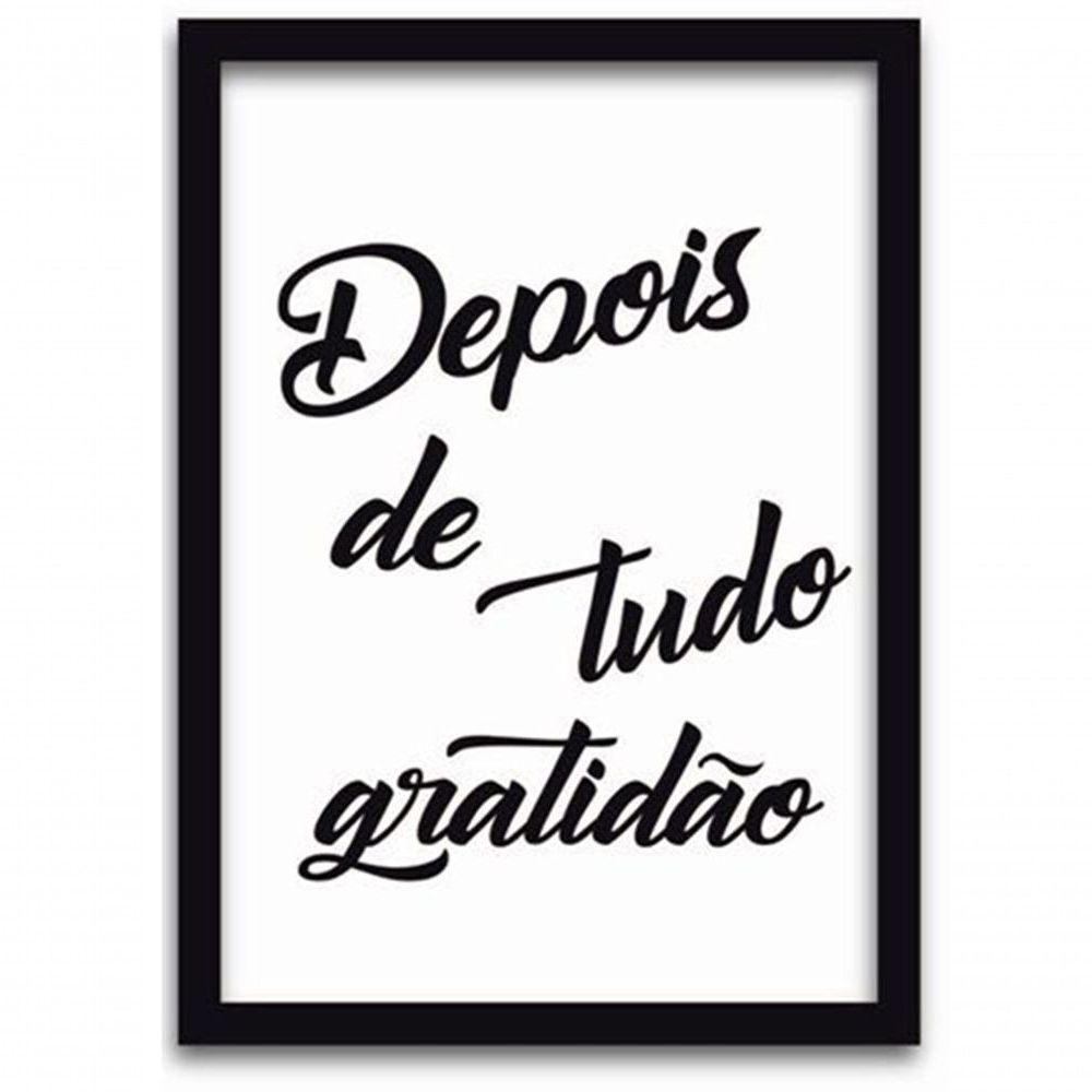 Conjunto Quadros Decorativos 3 peças MDF 30x45 Frases Formas - 5