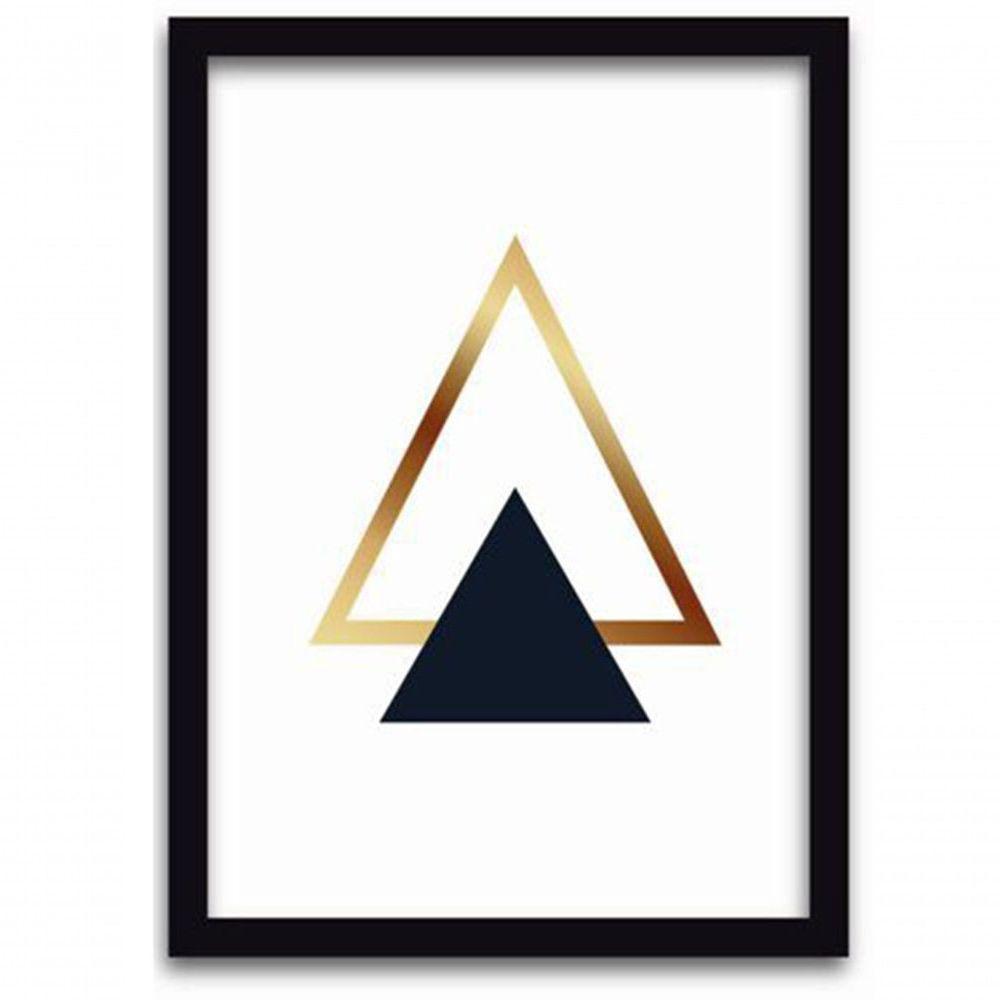 Conjunto Quadros Decorativos 3 peças MDF 30x40 Formas 2 - 10