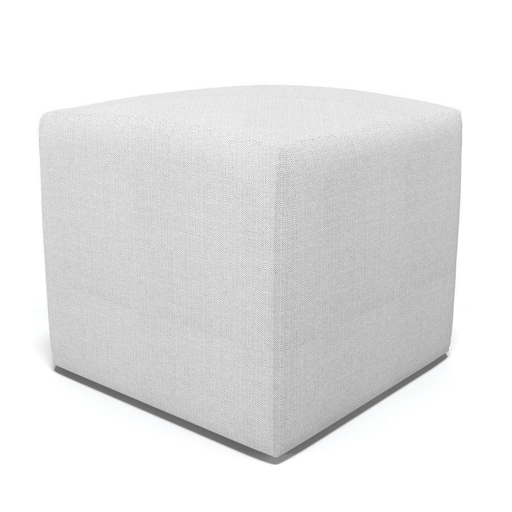 Poltrona De Amamentação Com Balanço E Puff Laura Linho Cinza Grosso Tc187 Base De Madeira - D'rossi - 6