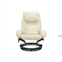 Poltrona De Massagem Louisiana Rivatti Com Apóio Para Pés Revestimento Creme