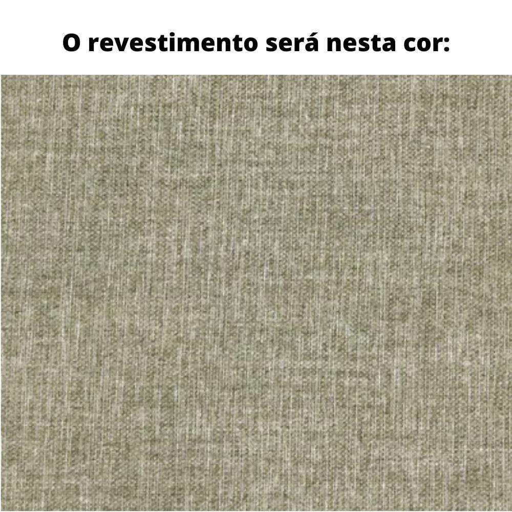 Poltrona Com Braço Mava Algodão Marrom Madeira Cedro Corda Plana Poliéster Duna - 4