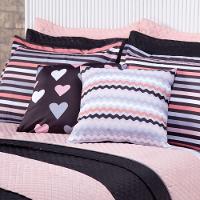 Kit Cobre Leito Sophia Dupla Face C/ Almofadas King 07 Peças - 3