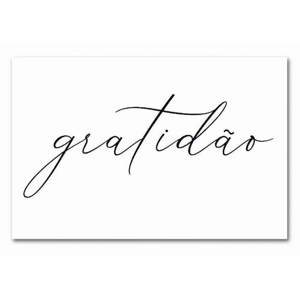 Kit Placas Quadros Decorativos 9 peças MDF 20x30 Gratidão - 3