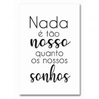 Kit Placas Quadros Decorativos 9 peças MDF 20x30 Gratidão - 10