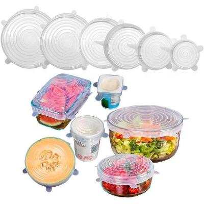 2 X Kits De 6 Tampas Tampa Tudo Ecológicas Silicone Branco (12 Unds)
