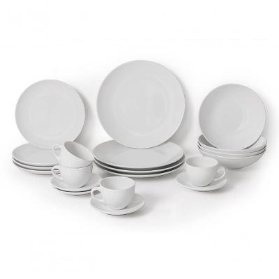 Aparelho De Jantar 20 Peças Soho Haus Concept Branco Haus