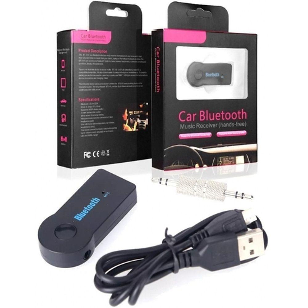 Adaptador Bluetooth Receptor De Musica Cabo P2 30cm Exp - 1