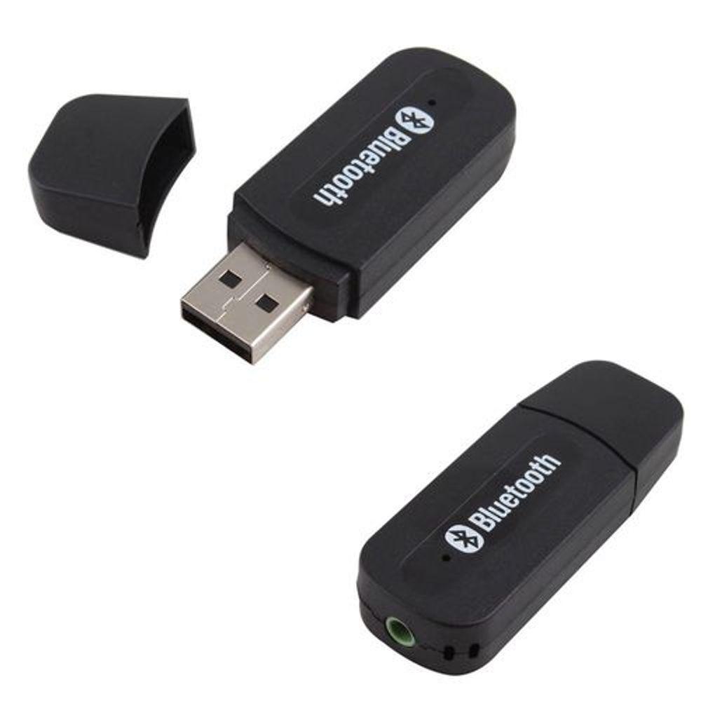 Adaptador Receptor Bluetooth Usb P2 Audio Sterio C/ Cabo P2 -usb P2 - 4