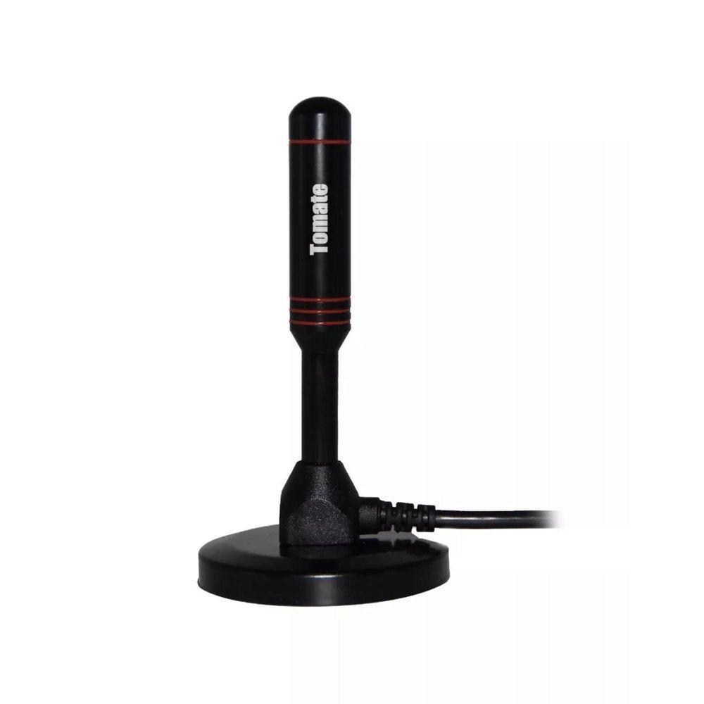 Antena Digital Hd 3.5Dbi Interna Externa Com Imã 3M - 1