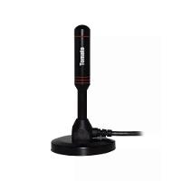 Antena Digital Hd 3.5Dbi Interna Externa Com Imã 3M - 1