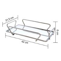 Bandeja Any Cromada 30x40 Cm Hara - 3