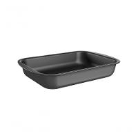 Assadeira Retangular Funda 39,5 Cm 39,5 X 28,6 X 6,6 Cm Grafite Brinox - 1