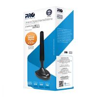 Antena Digital Interna E Externa Vhf/uhf/hdtv Com Cabo De 3 Metros Prodh-2400 - 4