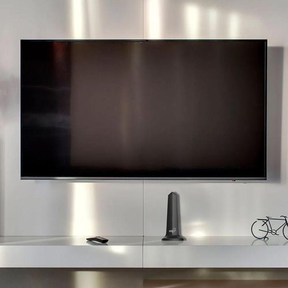 Antena Digital Interna Elg Com Cabo 1 5M Hdtv1500 - 1