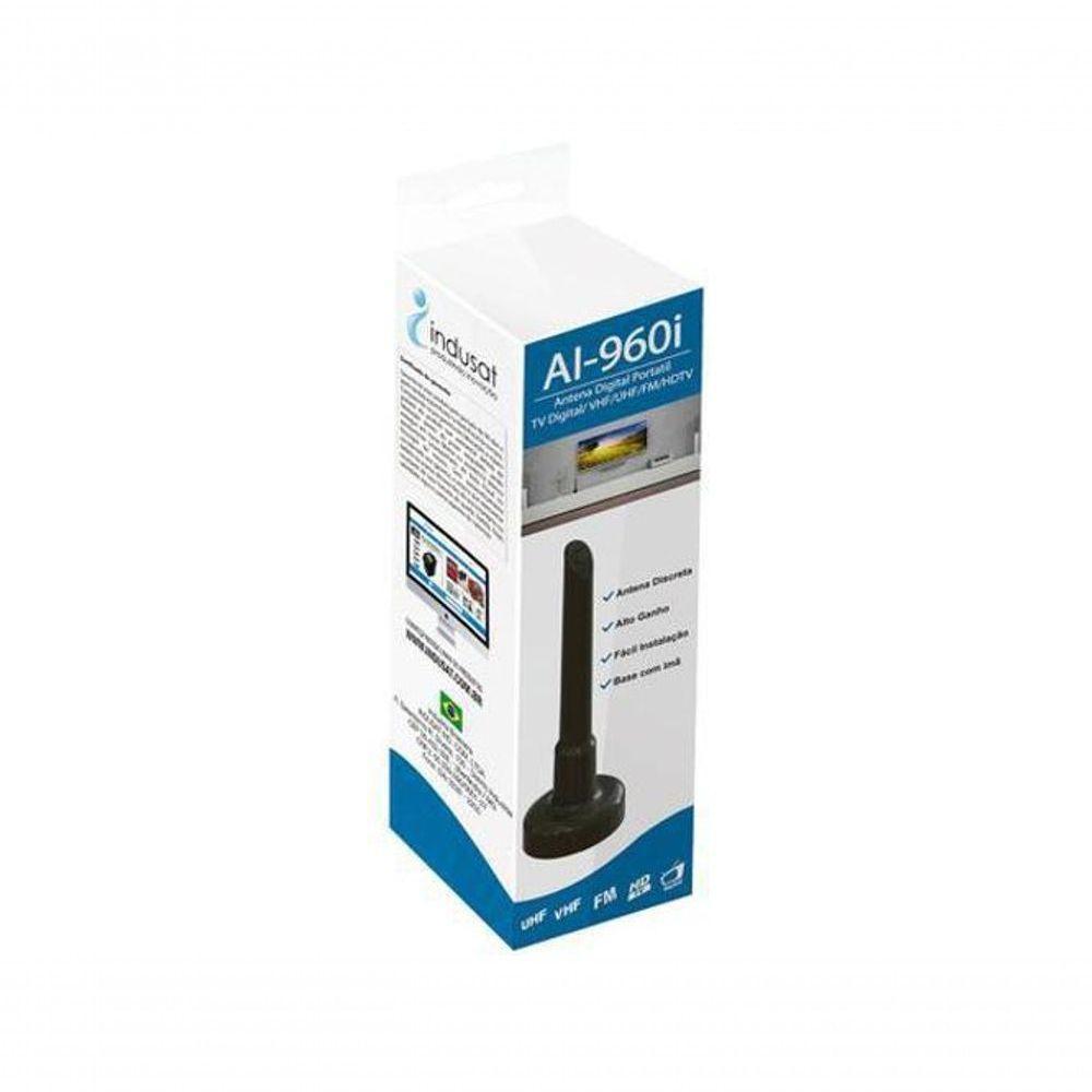 Antena Interna Digital Para Tv Indusat Ai-960I - 2