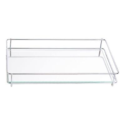 Bandeja Hara Fence Cromada 15 X 25cm