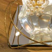 Bandeja Isabela Dourada 15 X 25 Cm Hara - 3