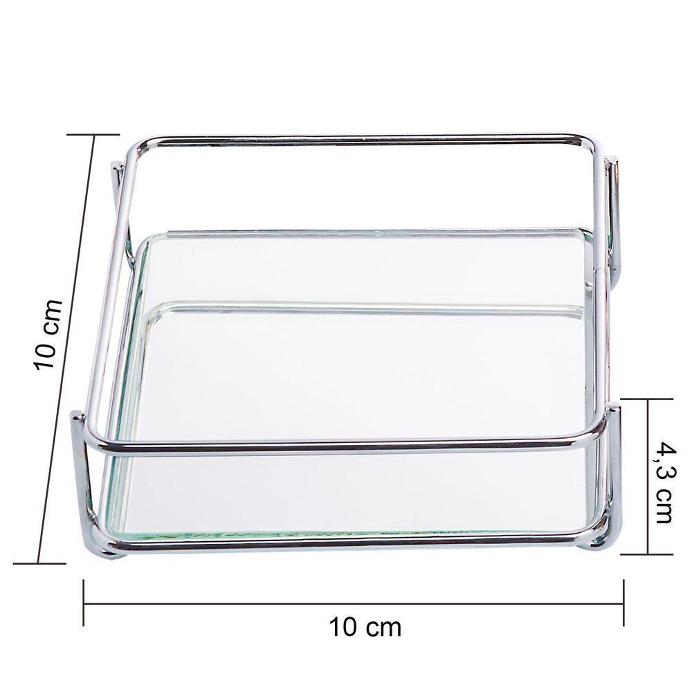 Bandeja Hara Fence Cromada 10 X 10cm - 3