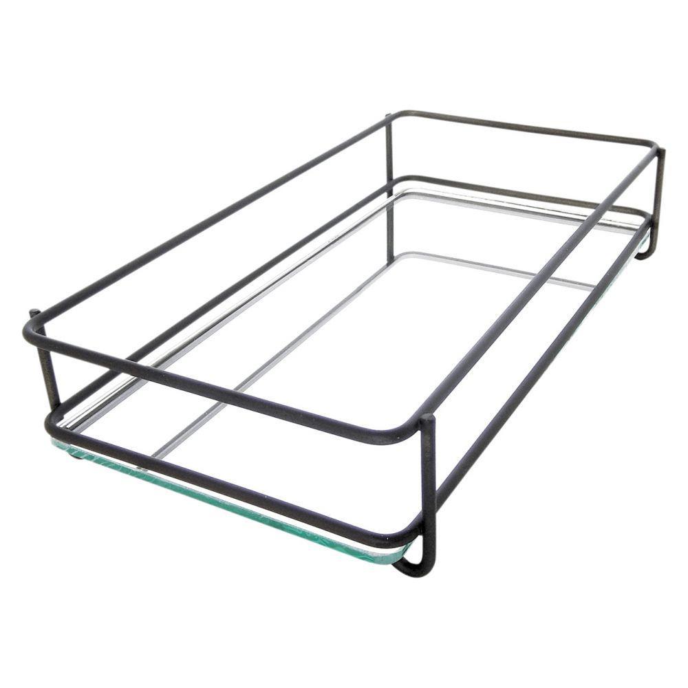 Bandeja Hara Fence Black Matte 10 X 20cm - 2