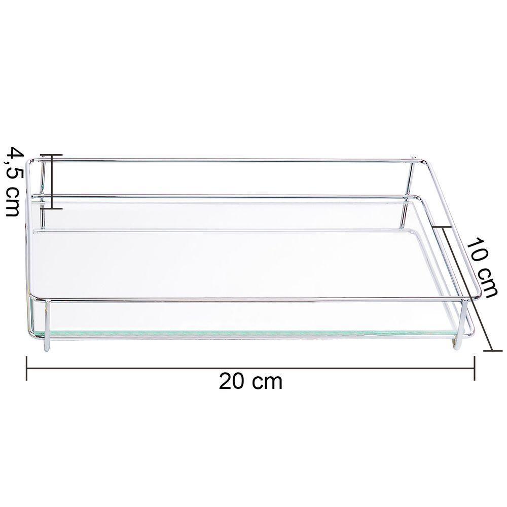 Bandeja Hara Fence Cromada 10 X 20cm - 4