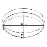 Bandeja Hara Fence Cromada Redonda 20cm - 2