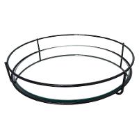 Bandeja Hara Fence Black Matte Redonda 20cm - 1